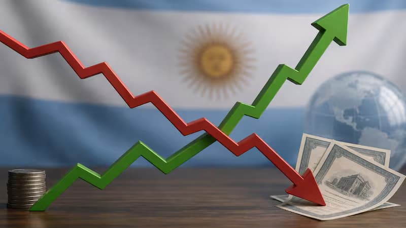 El riesgo país se acerca a los 500 puntos y alcanza su nivel más alto desde junio